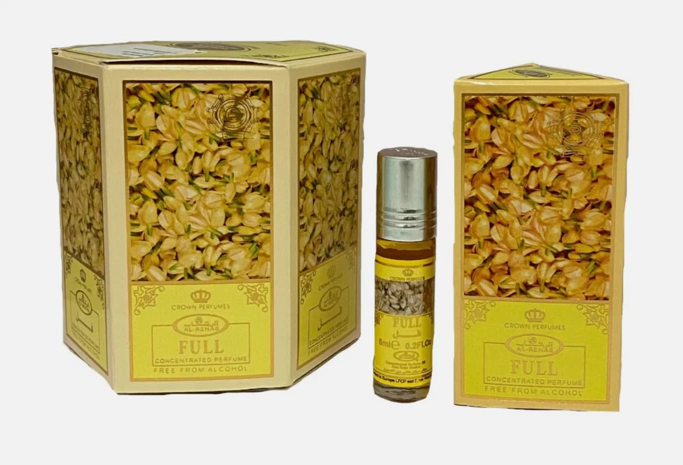 Full Box of 6 Full 6ml Al Rehab Concentrated Perfume Oil Attar Ittar