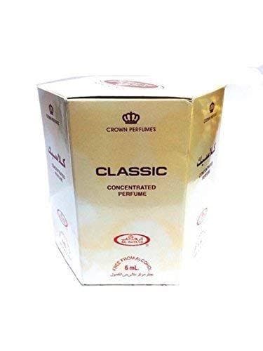Classic Box of 6 Classic 6ml Al Rehab Concentrated Perfume Oil Attar Ittar