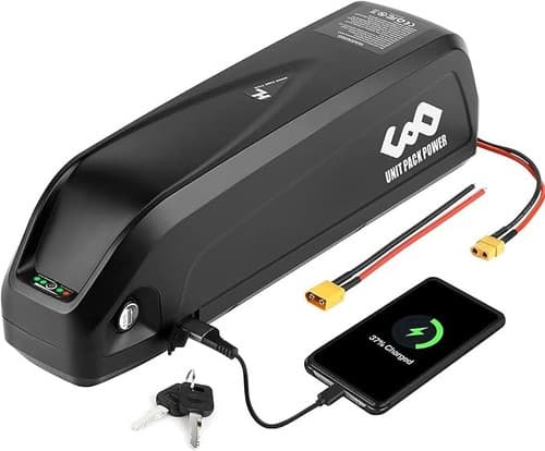 YOSE POWER CRUZE 73 Down 48V 13Ah Li-ion Hailong Battery for Electric Bicycles