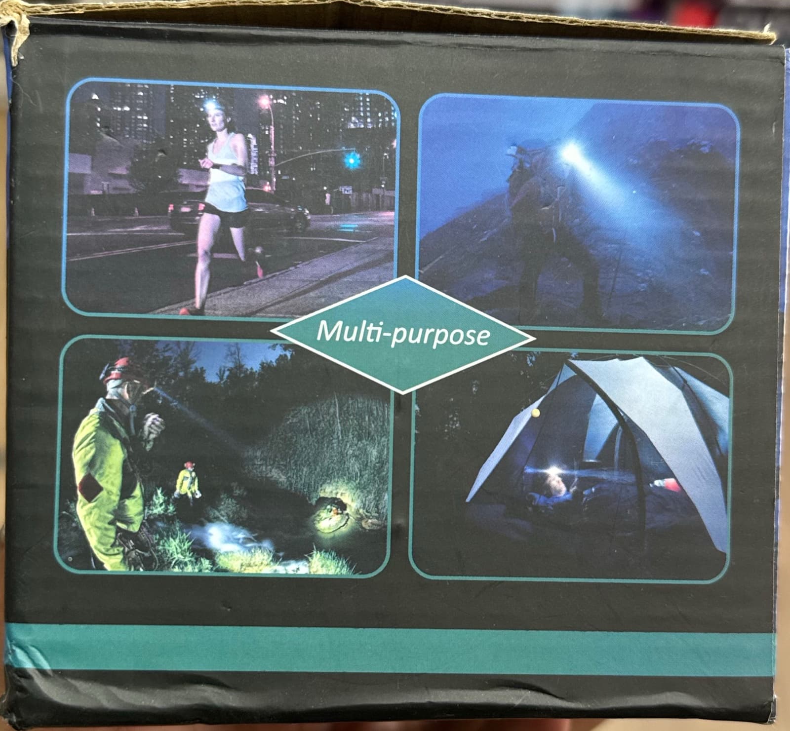 Super Bright Waterproof Multi Purpose Head lamp