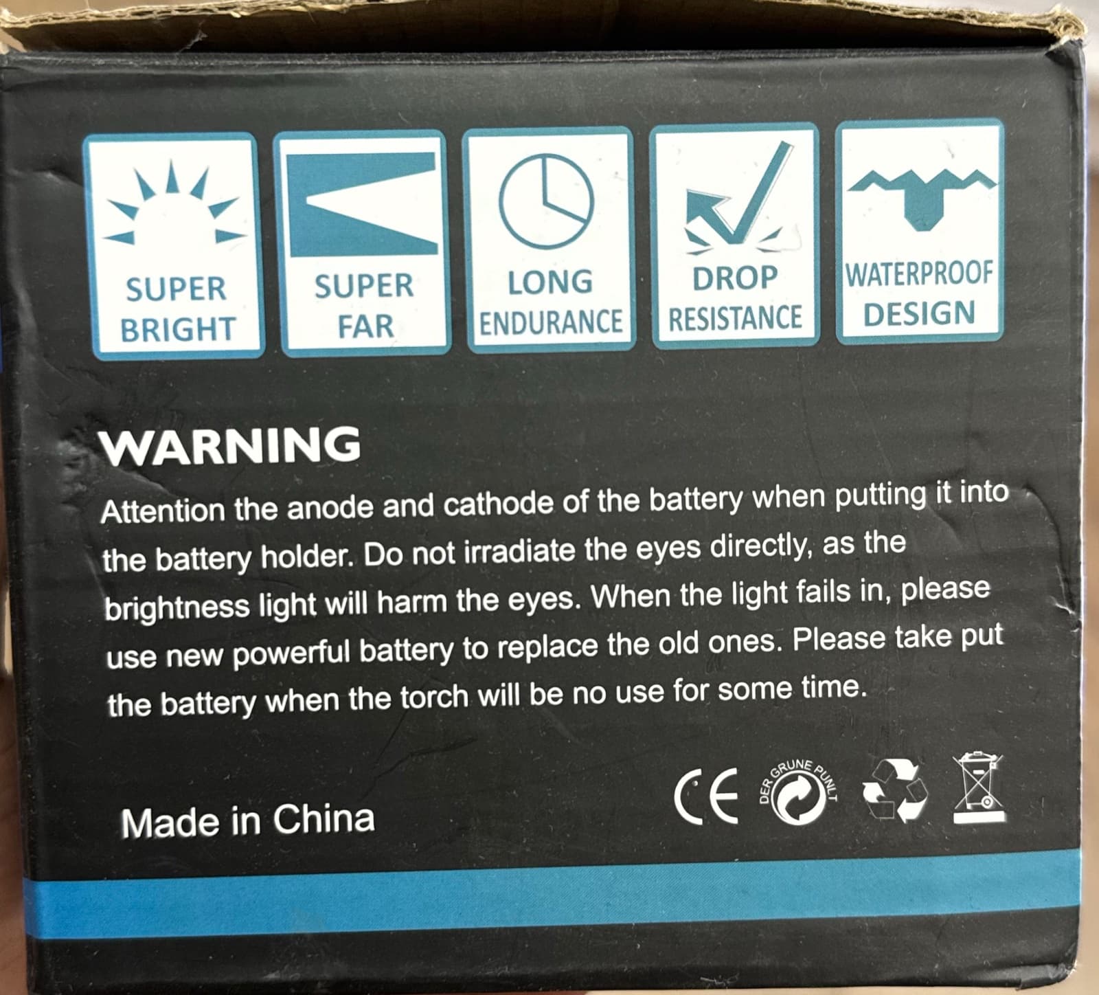 Super Bright Waterproof Multi Purpose Head lamp