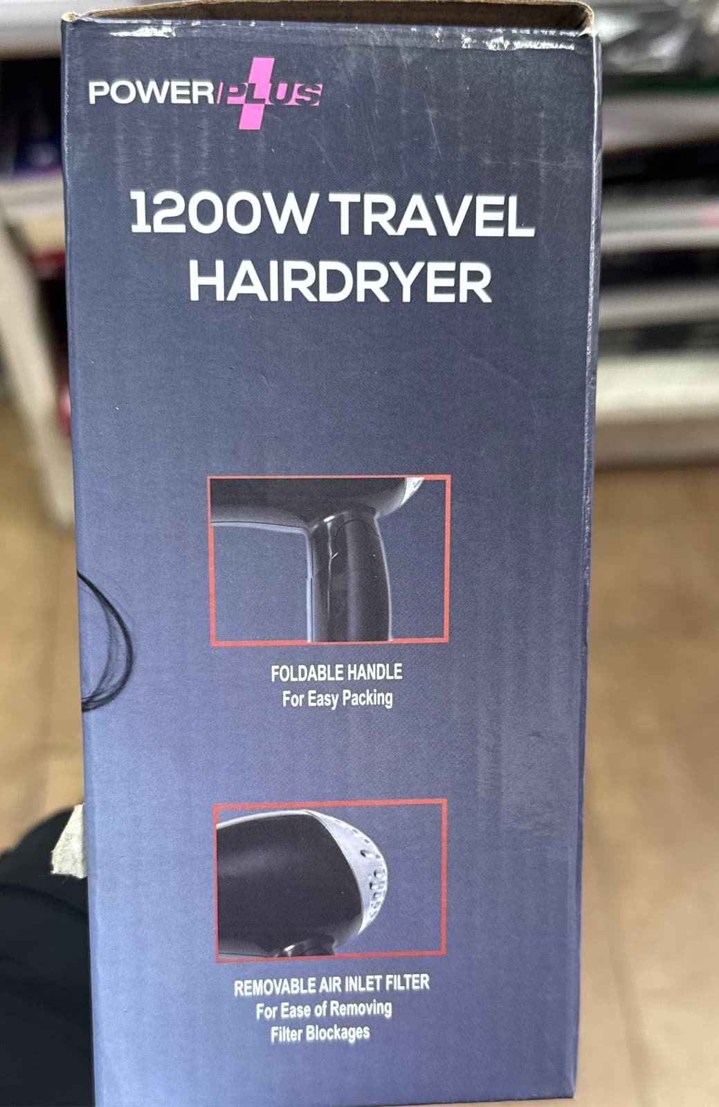 Power Plus 1200W Travel Hair Dryer 4