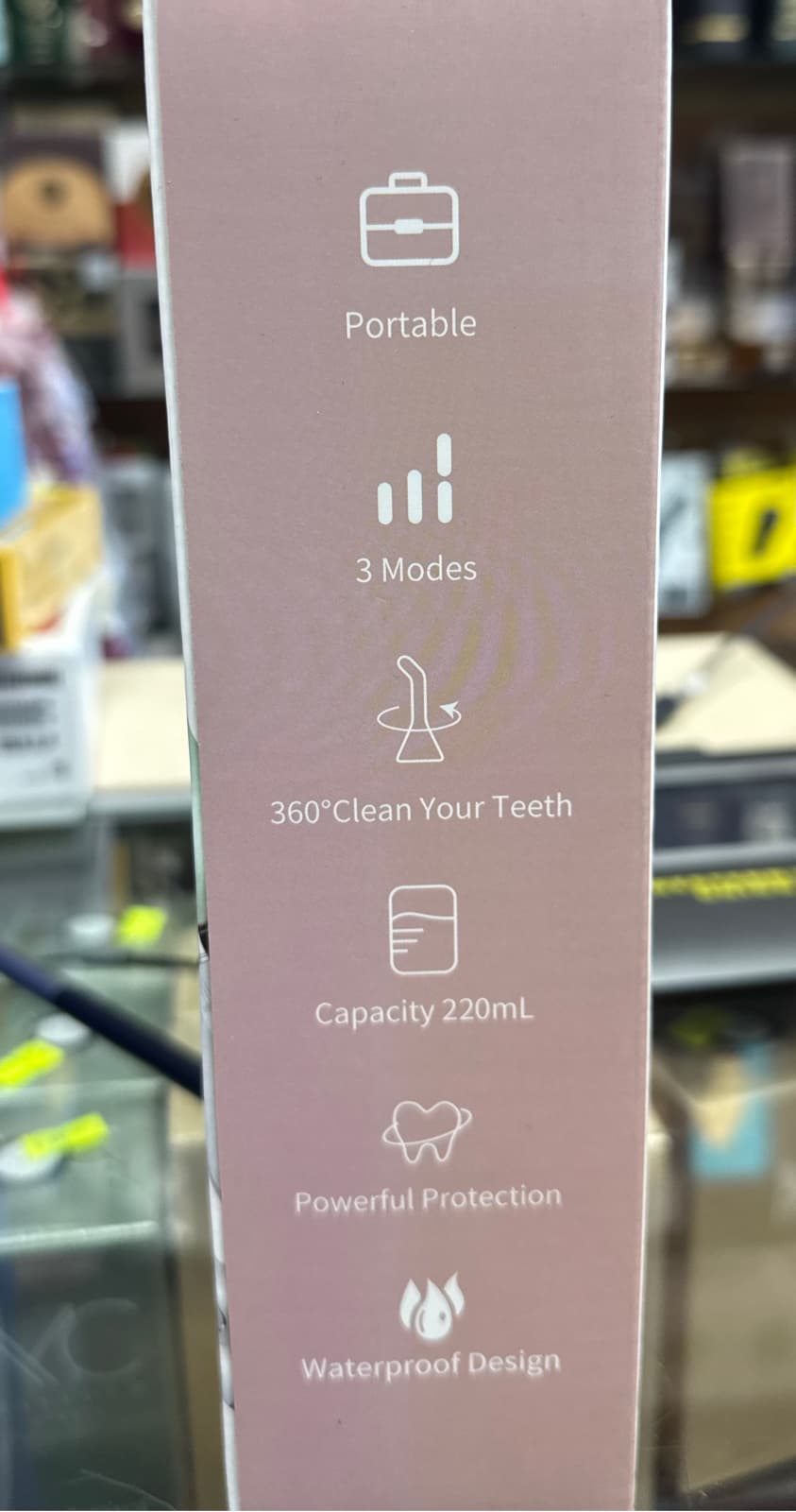Portable 225g Oral Irrigator 220ml 3-Mode 3