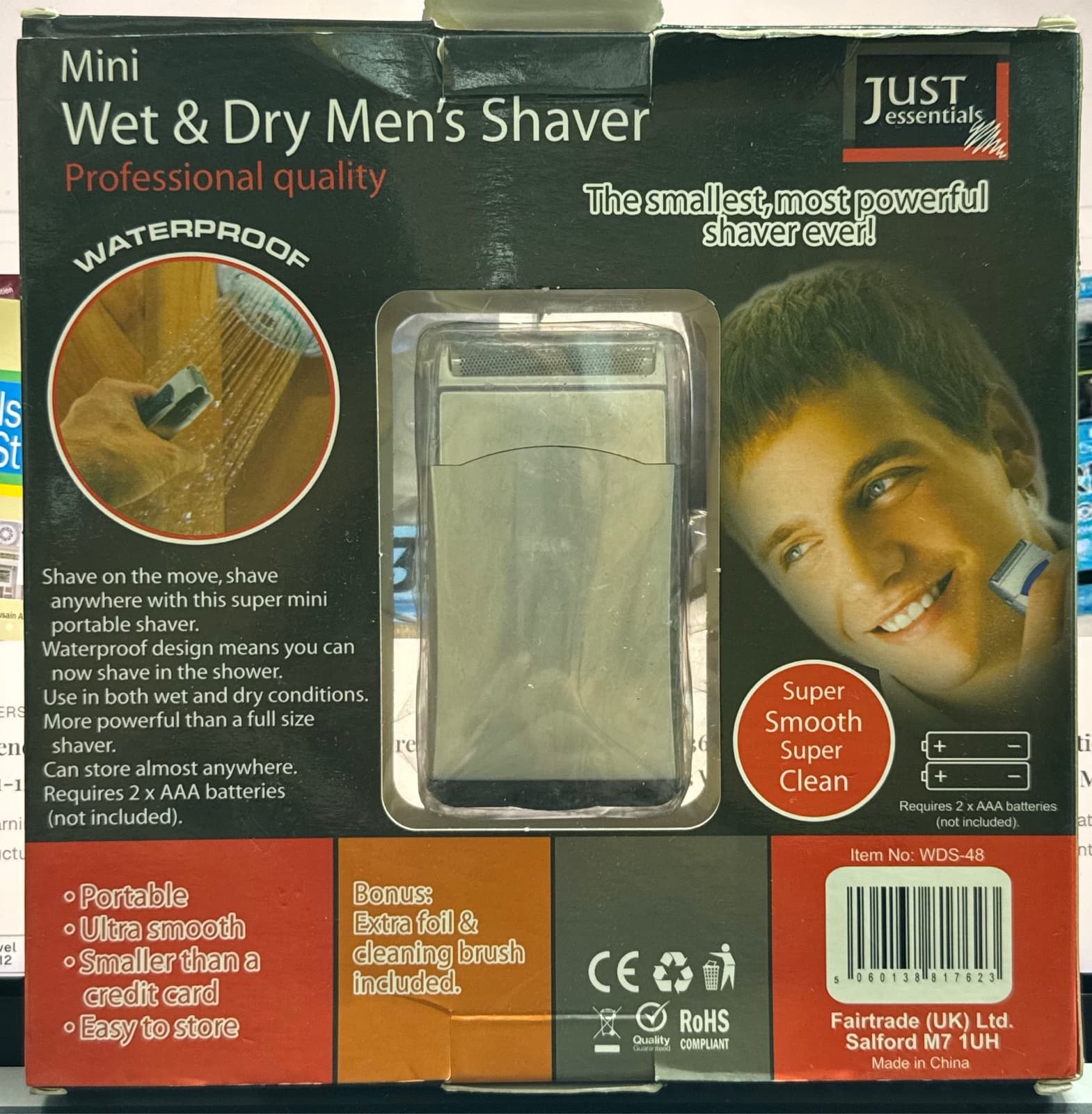 Mini Wet & Dry Men's Shaver 2
