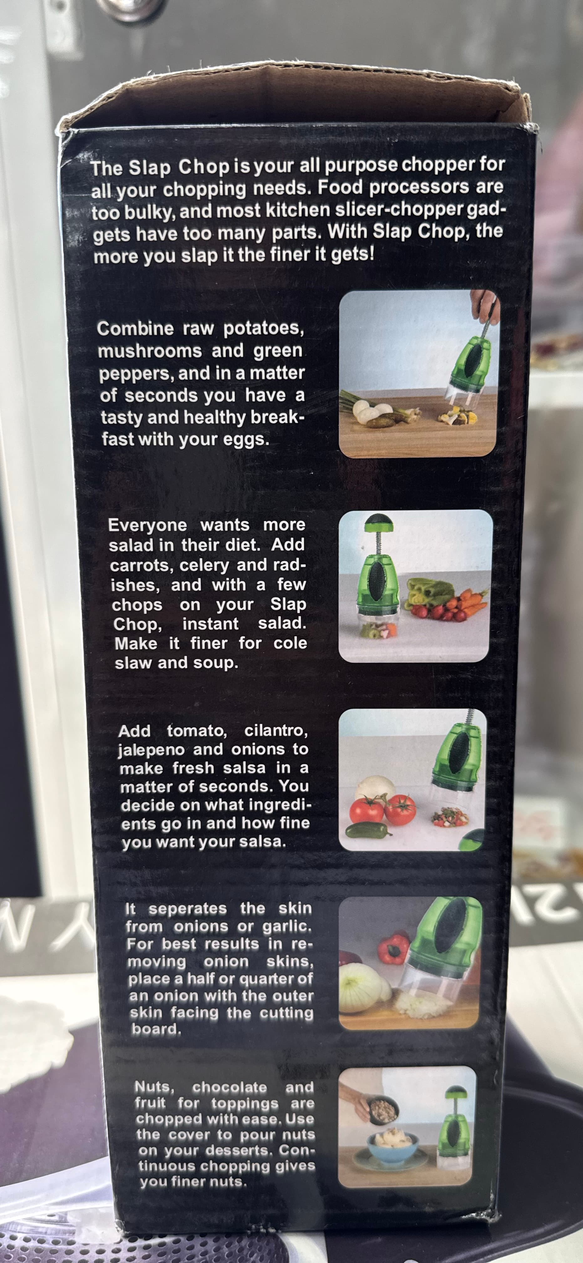 Slap Chop Food Chopping Machine – Manual Food Chopper 2