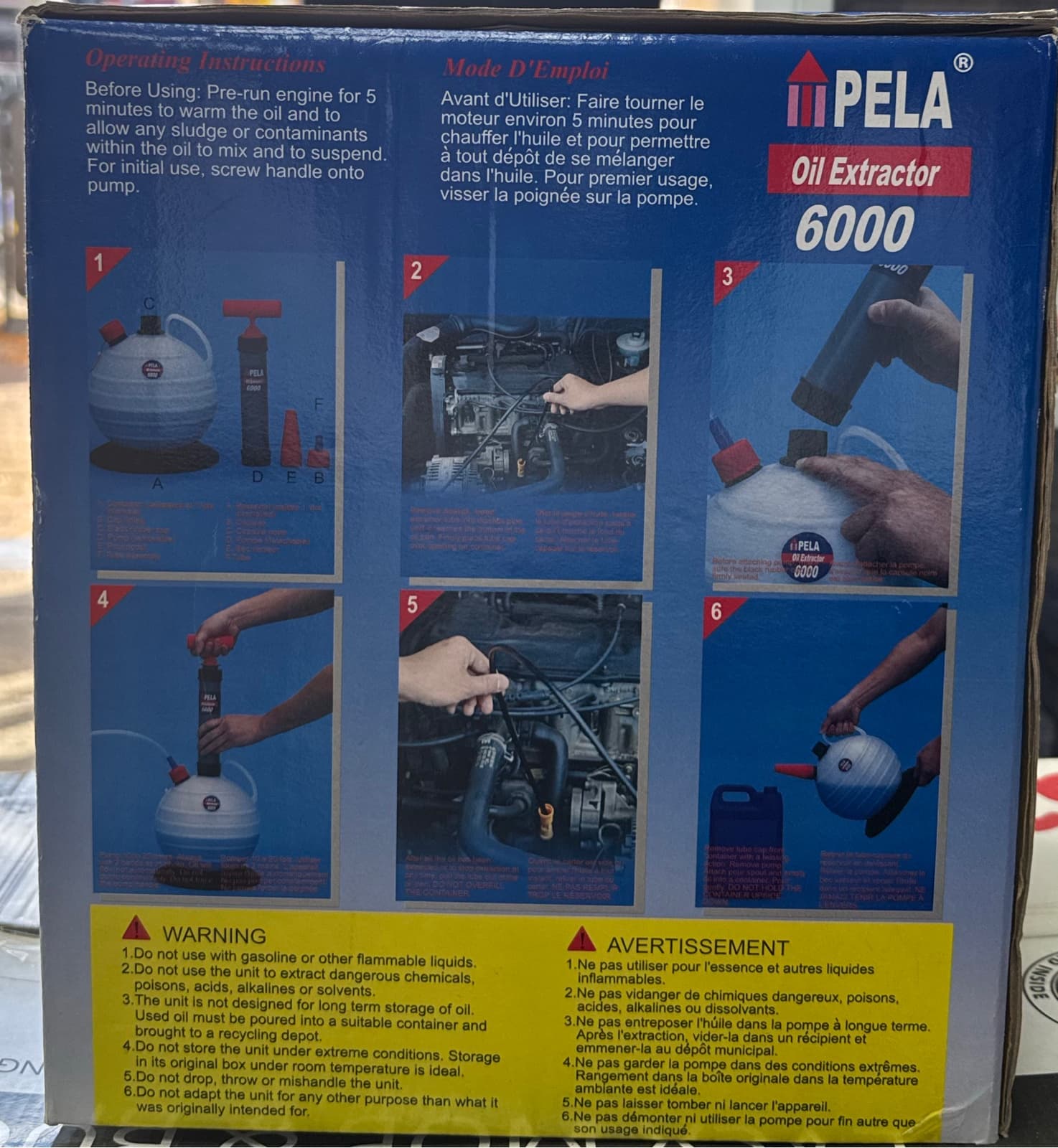 PELA 6000 Oil Extractor Pump 6 Litre 4