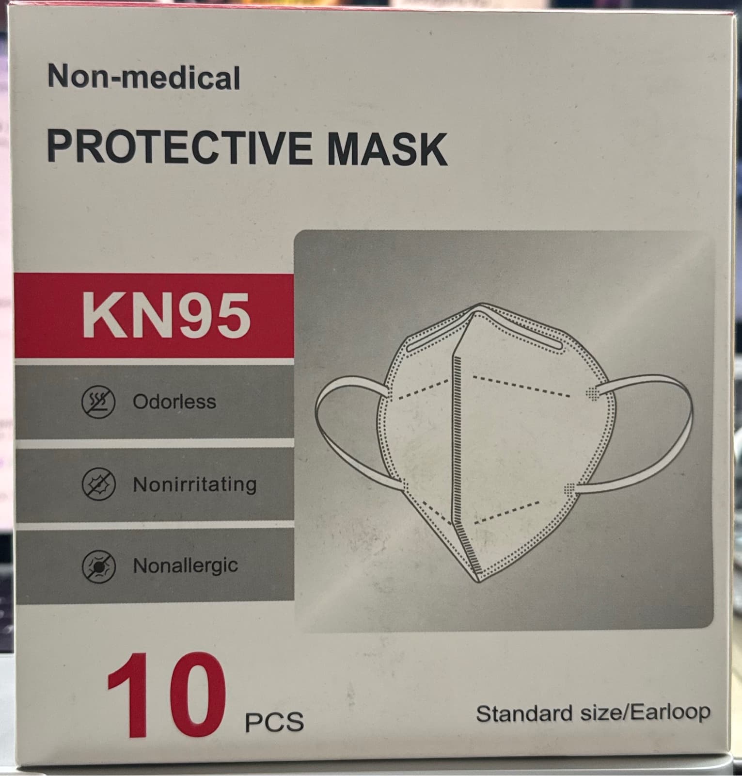 10 Pack Non-Medical KN95 Protective Face Masks 1