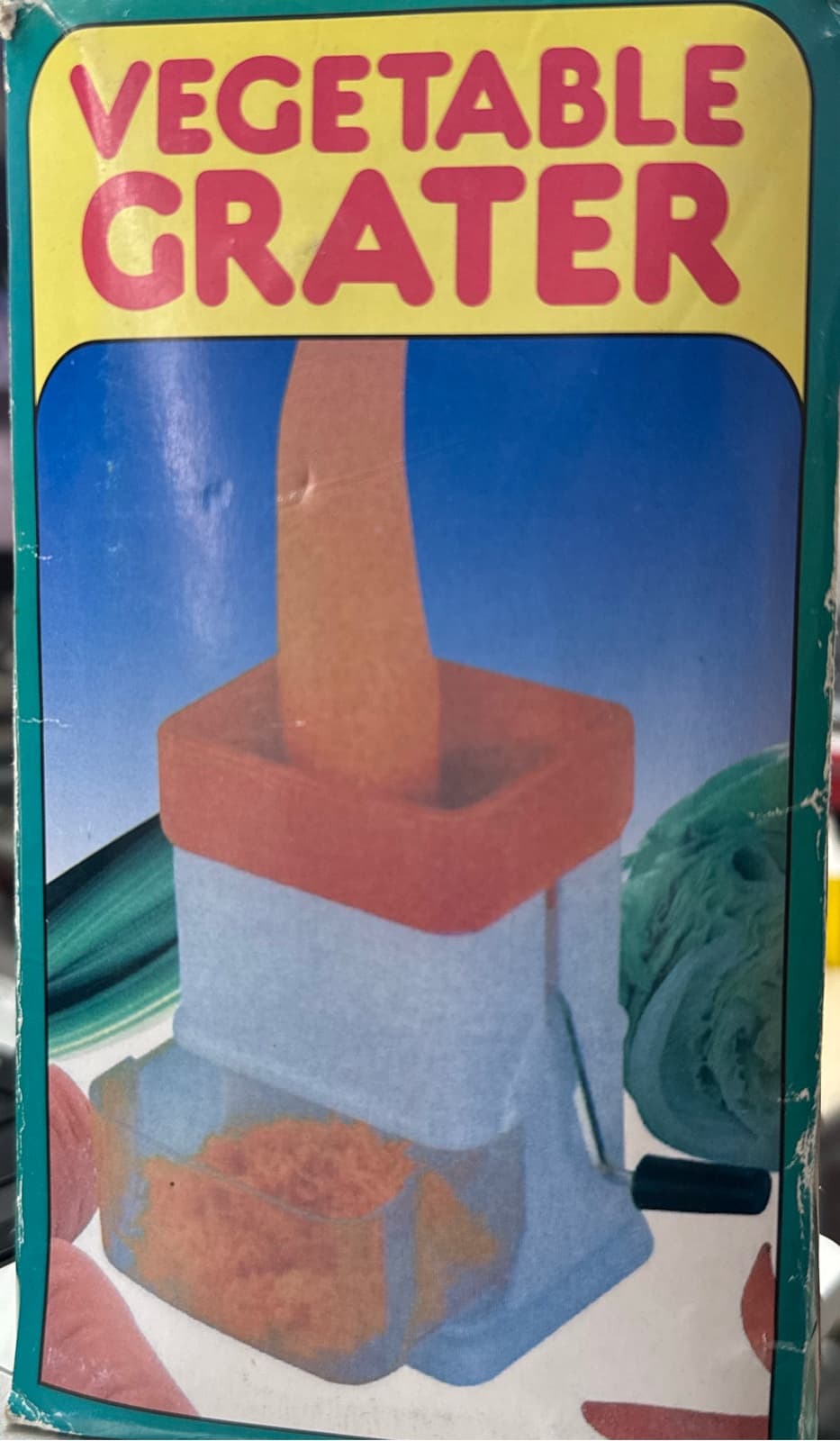 Improved Vegetable Grater with Stainless Steel Blades 3