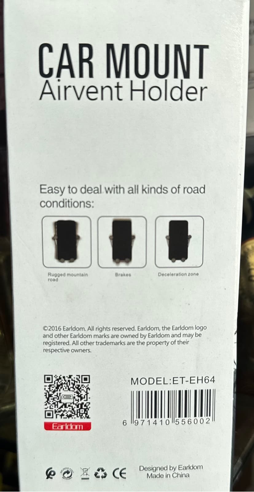 Earldom ET-EH64 Gravity Linkage Air Vent Car Phone Holder 3