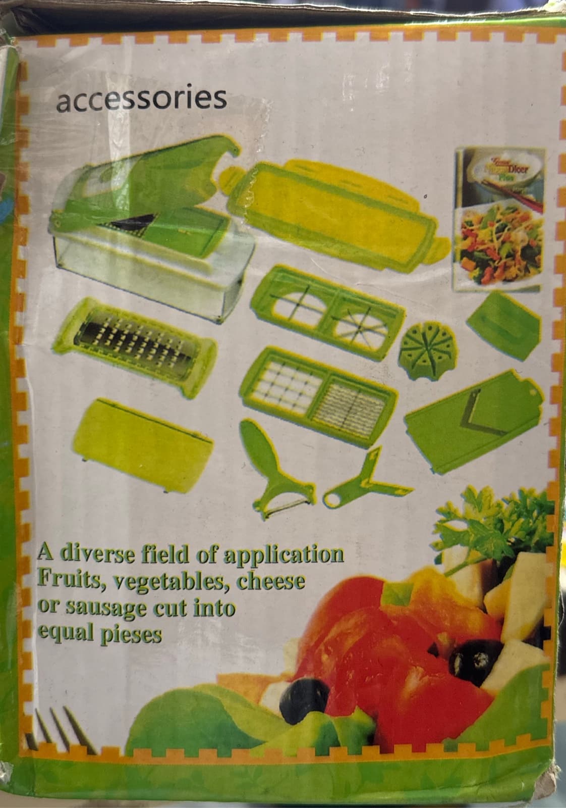 One Step Precision Cutting Fruit and Vegetable Cutter Set, 1,500 ml 2