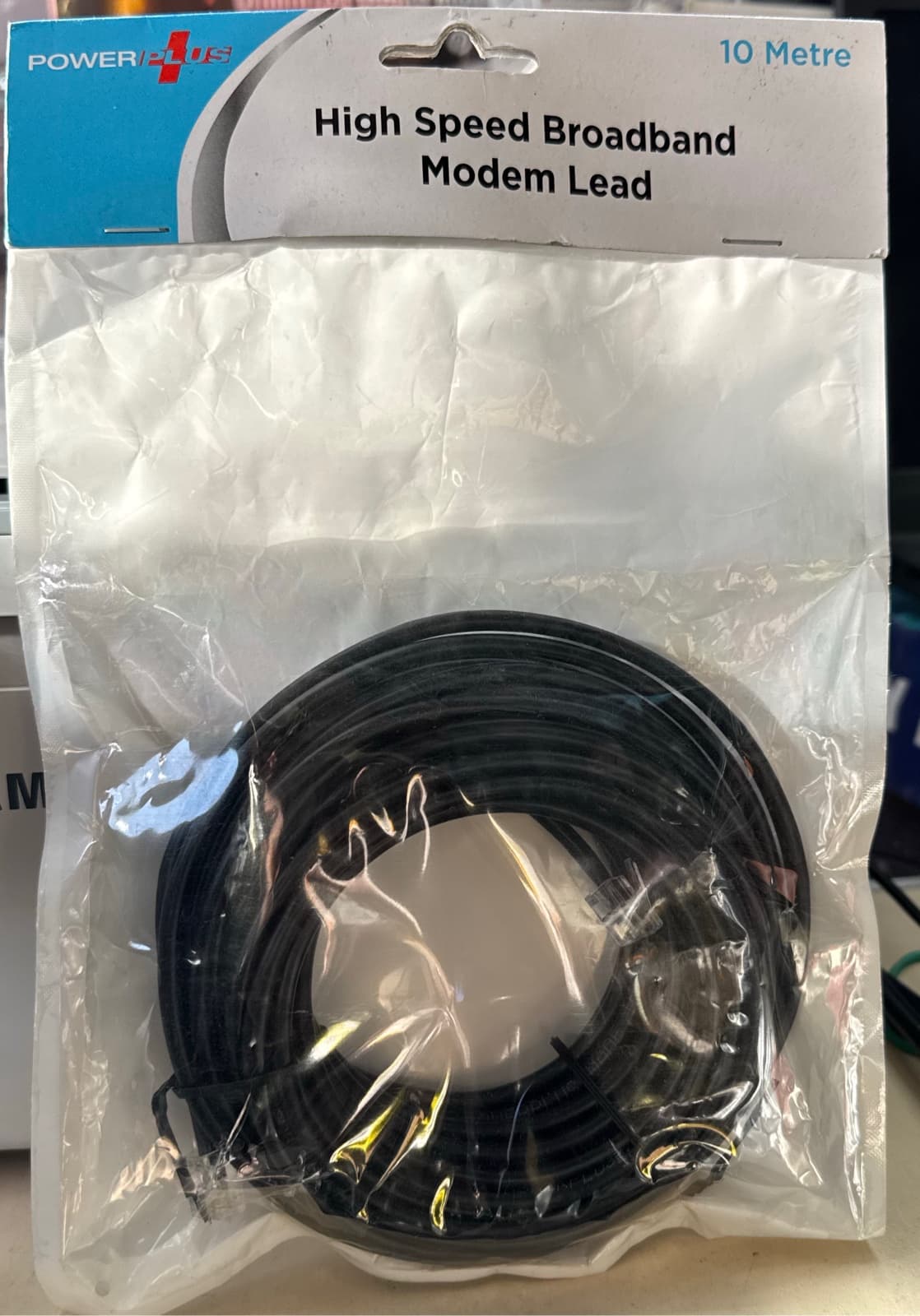 Power Plus High Speed Broadband Modem Lead 10 Metre 1