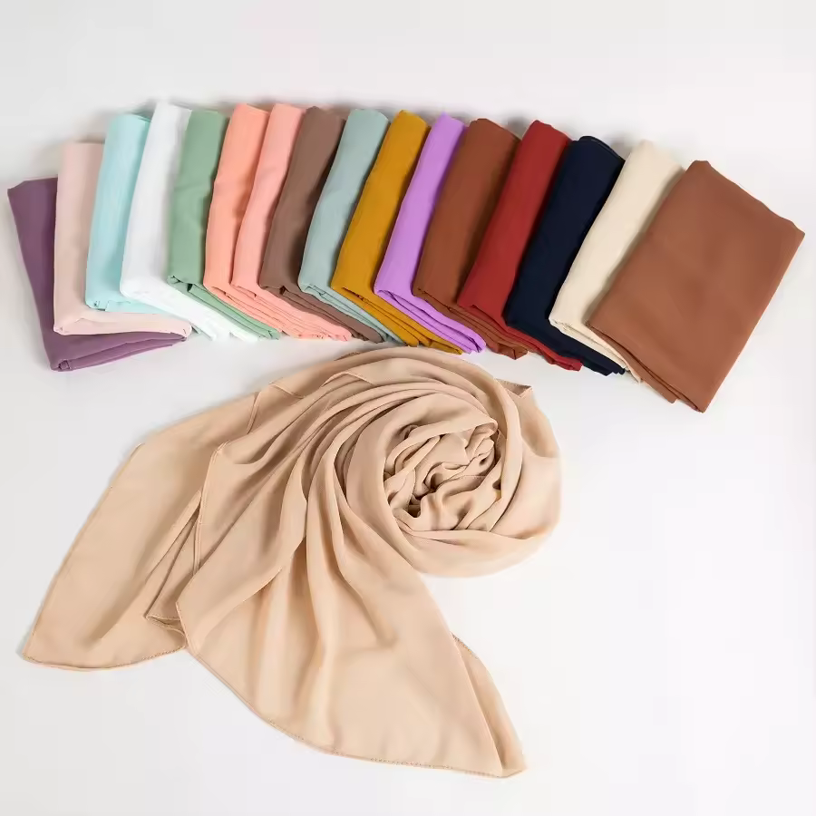 Chiffon Hijab Scarves High Quality