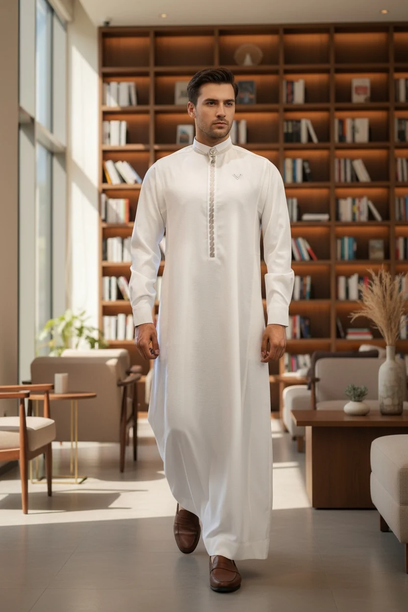 LAWUNG Thobe AAR2646 Opulent Mist
