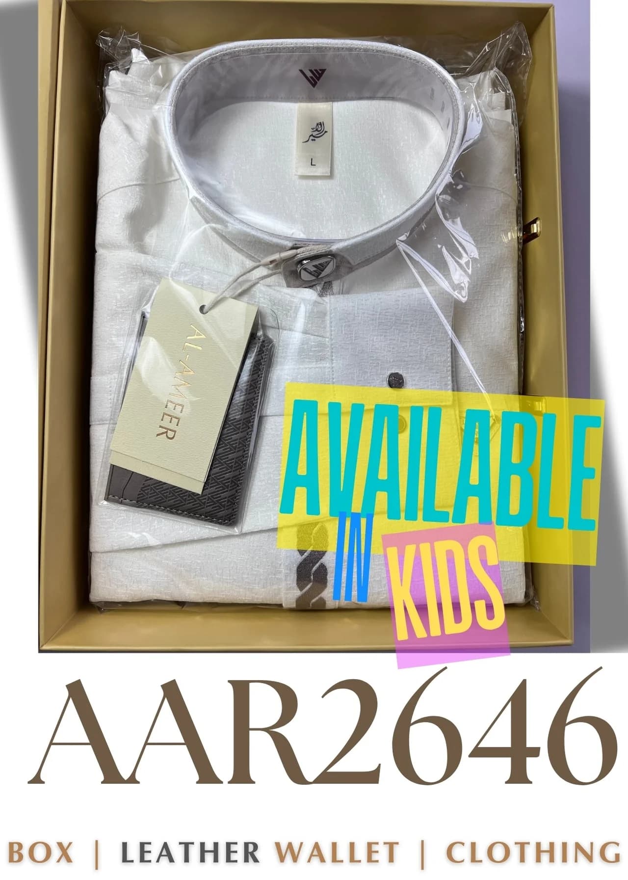 LAWUNG Thobe AAR2646 Opulent Mist