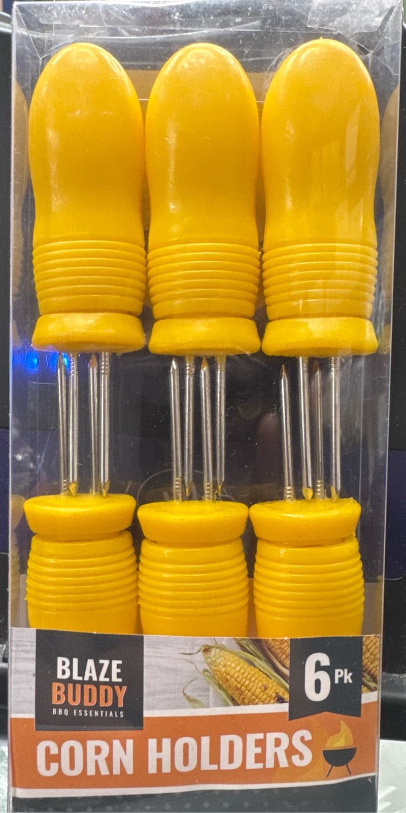 Blaze Buddy BBQ Essentials Corn Holders, Pack of 6