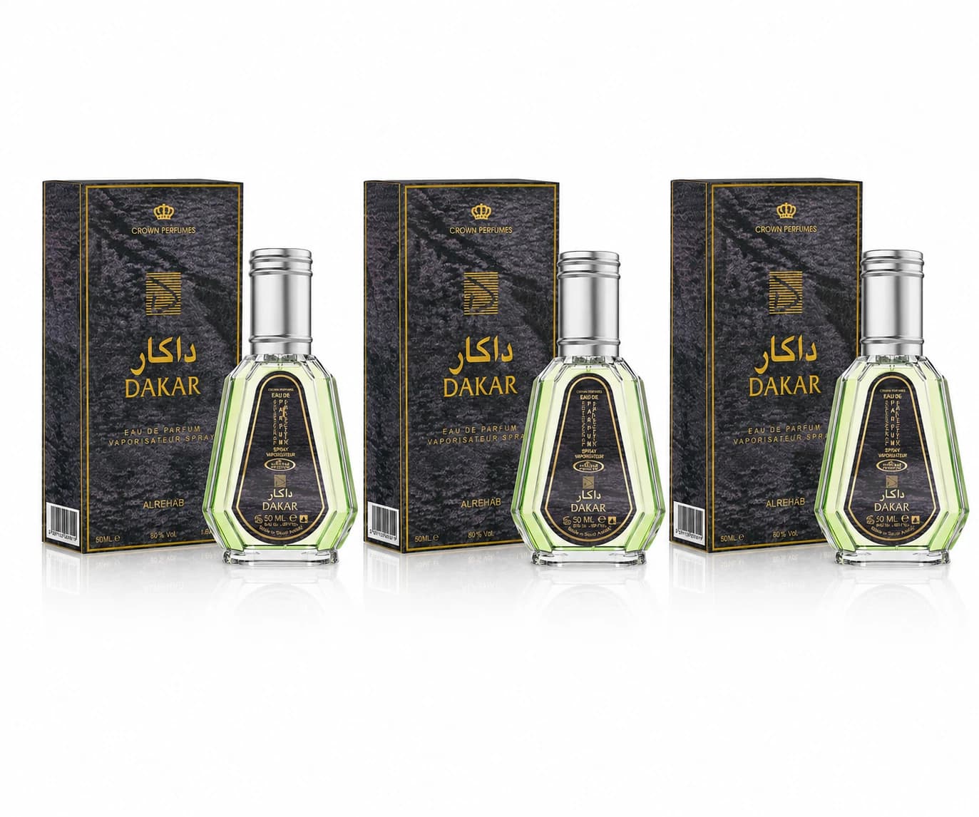 Dakar 50ml (3X50ml) Eau de Perfume Spray by Al Rehab