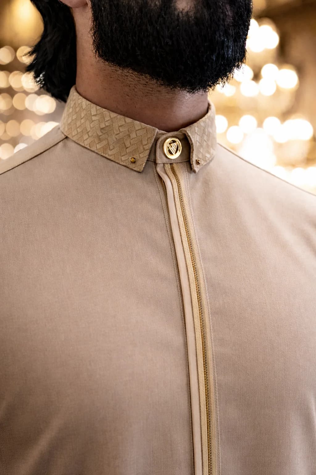 LAWUNG Thobe AAR2668 Champagne Elite