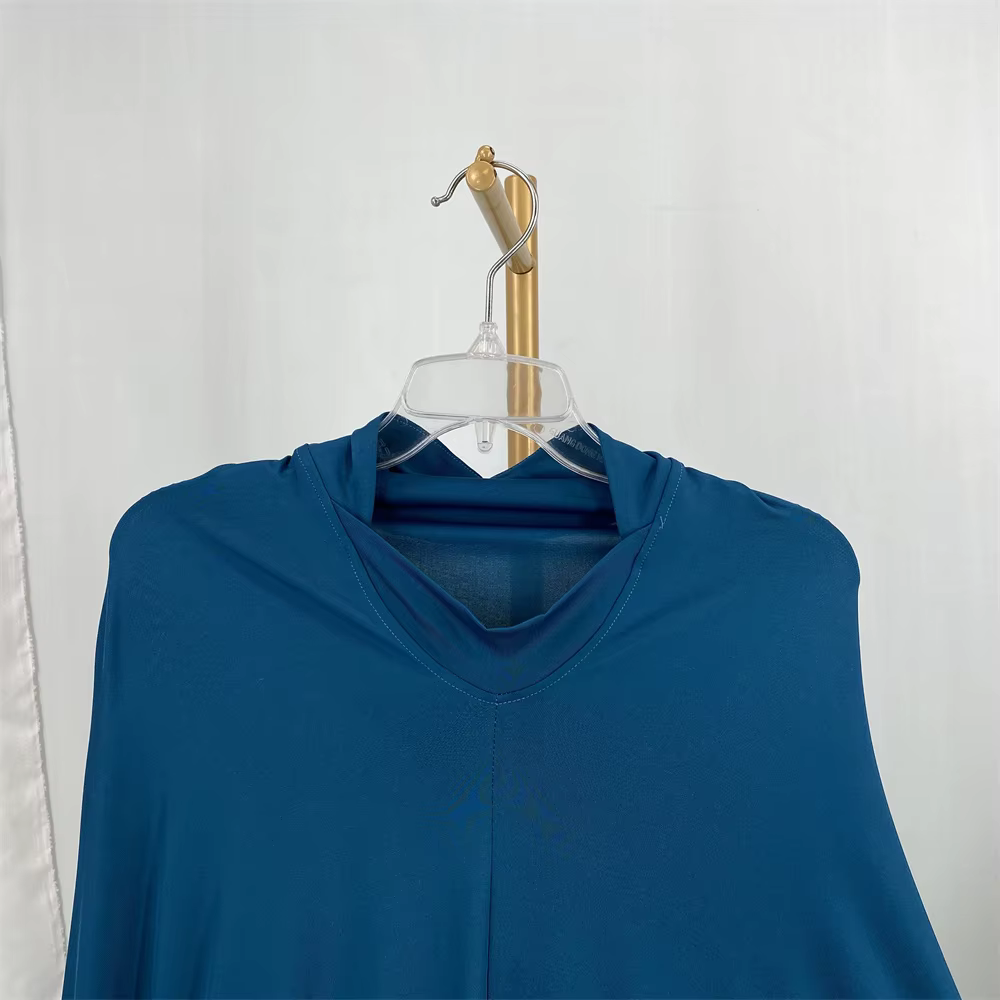 Dubai-Style Hooded Kaftan Abaya Dress