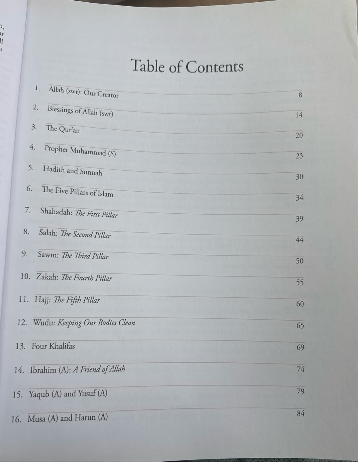 Islamic Studies : Weekend Learning Series Level 1-12