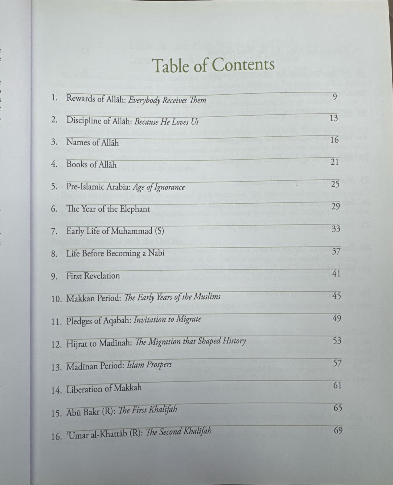 Islamic Studies : Weekend Learning Series Level 1-12