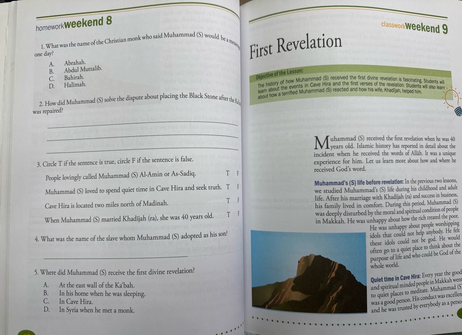 Islamic Studies : Weekend Learning Series Level 1-12
