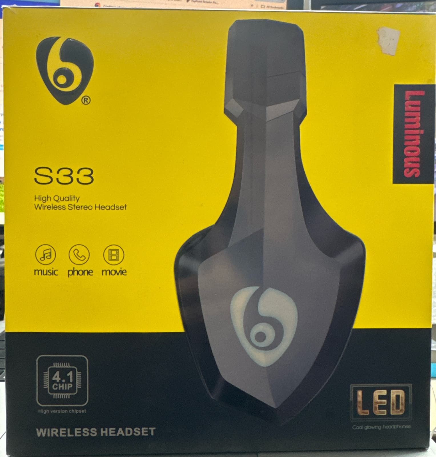 Luminous S33 Wireless Headset