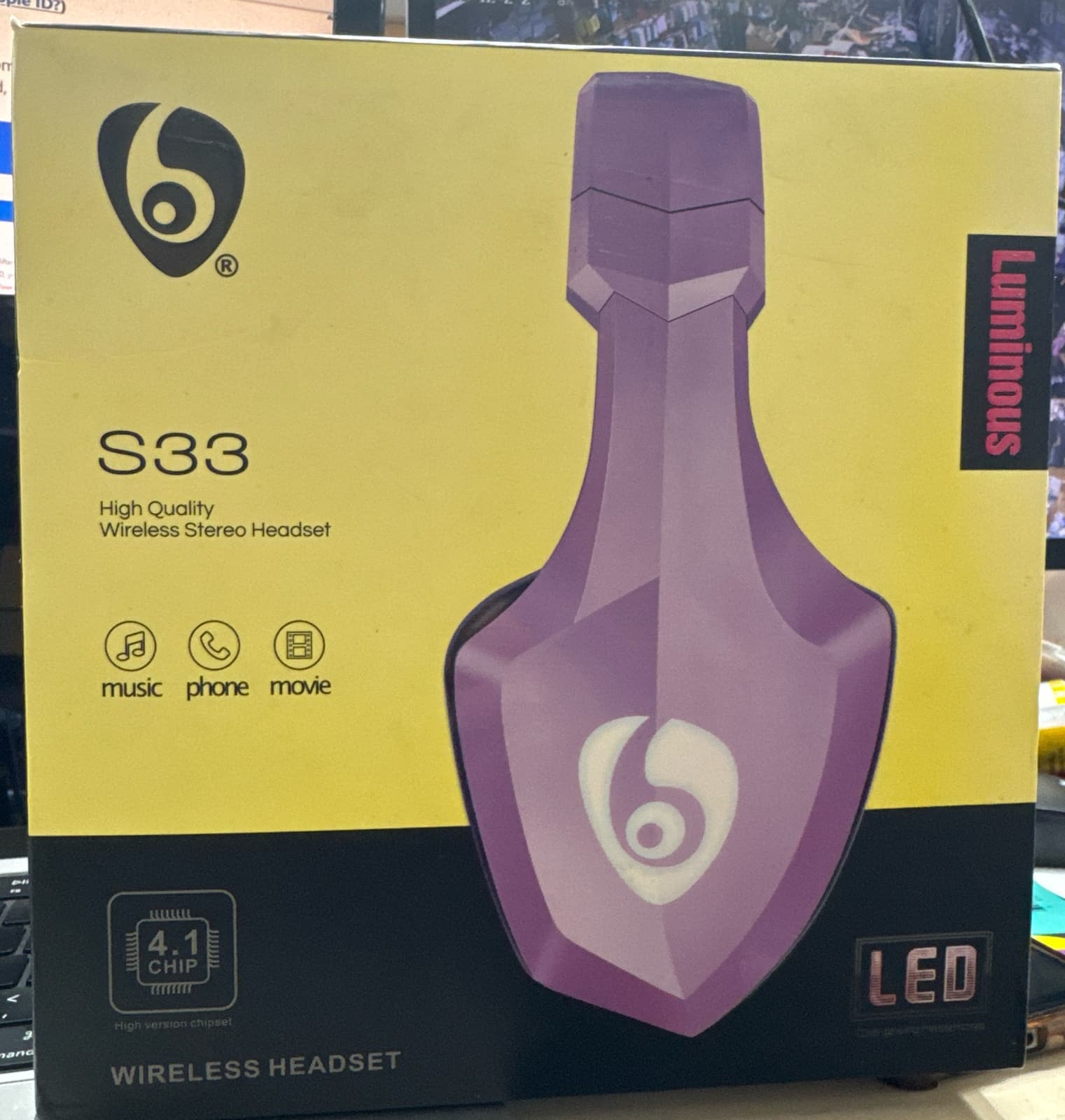 Luminous S33 Wireless Headset