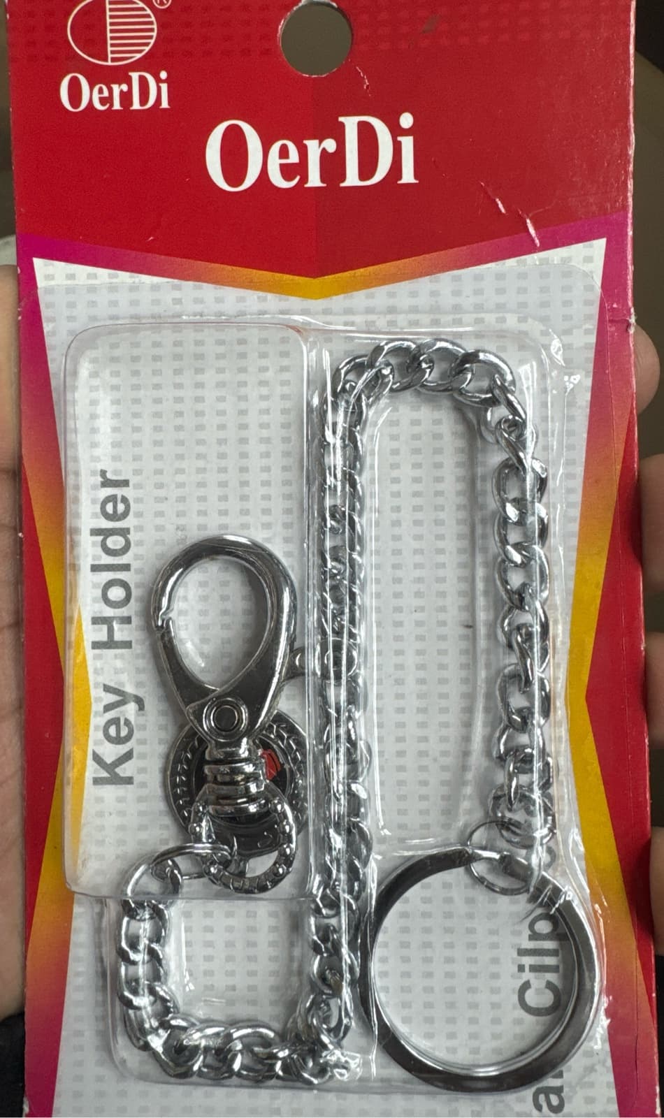 OerDi Key Holder Nail Clippers With Key Ring