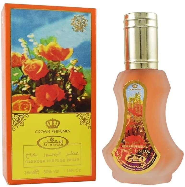 Bakhour EDP Perfume Spray by Al Rehab - 35ml (Bakhoor)