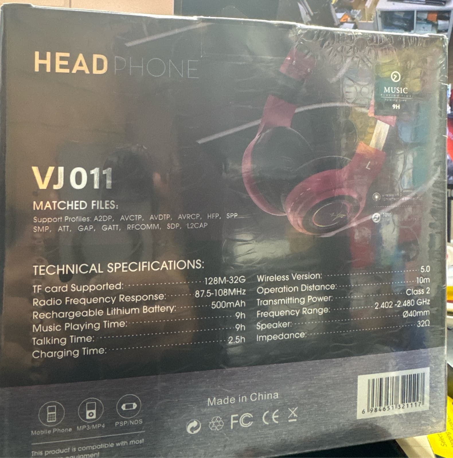Wireless Headphone VJ011