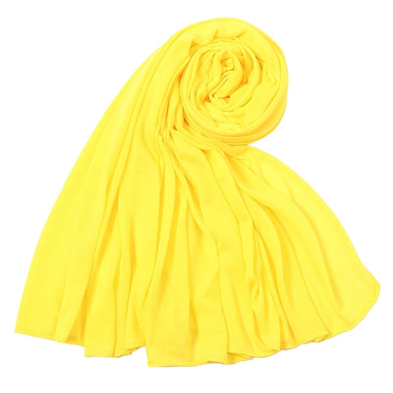 Premium Quality Jersey Hijab Scarf Stretchy 195x85cm