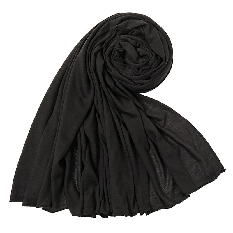 Premium Quality Jersey Hijab Scarf Stretchy 195x85cm