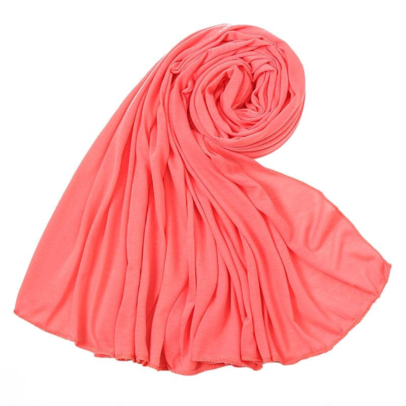 Premium Quality Jersey Hijab Scarf Stretchy 195x85cm