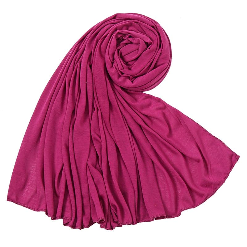 Premium Quality Jersey Hijab Scarf Stretchy 195x85cm