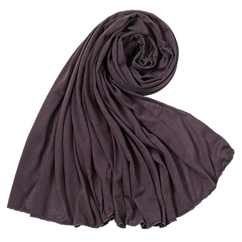 Premium Quality Jersey Hijab Scarf Stretchy 195x85cm
