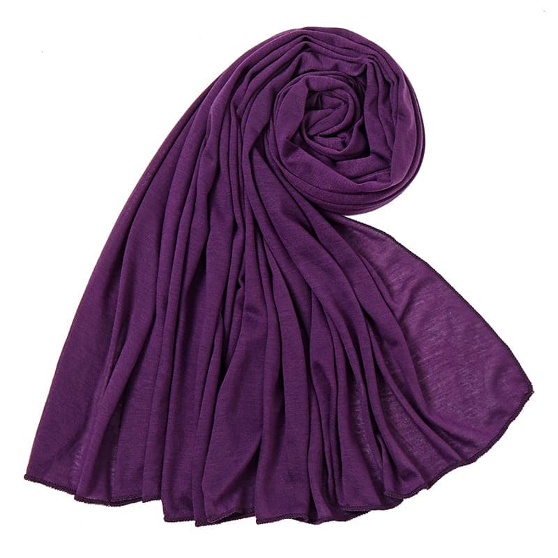 Premium Quality Jersey Hijab Scarf Stretchy 195x85cm