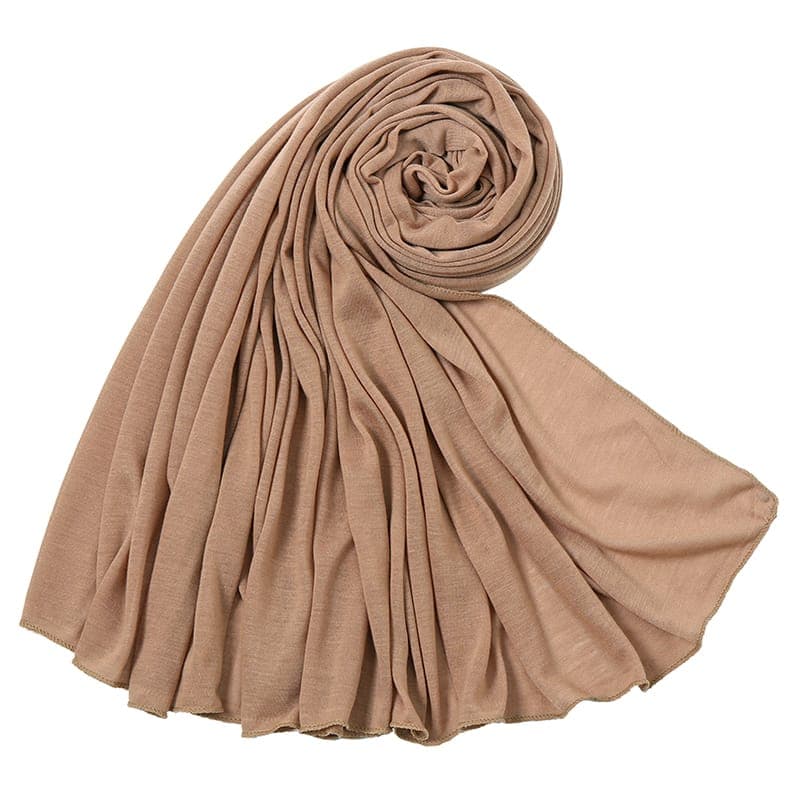 Premium Quality Jersey Hijab Scarf Stretchy 195x85cm