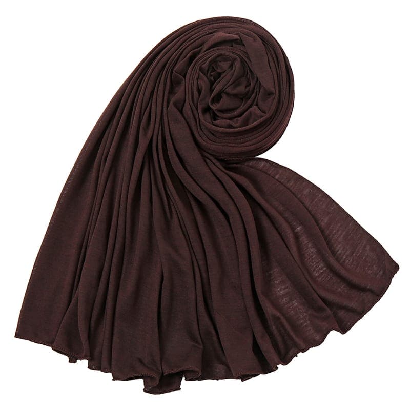 Premium Quality Jersey Hijab Scarf Stretchy 195x85cm