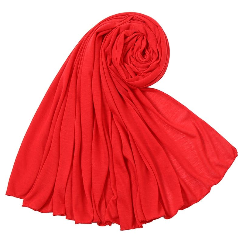 Premium Quality Jersey Hijab Scarf Stretchy 195x85cm