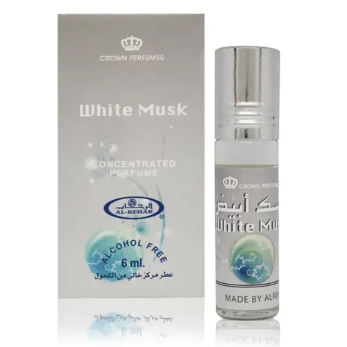Al Rehab White Musk Unisex Perfume Oil 6ml & EDP Spray 35ml